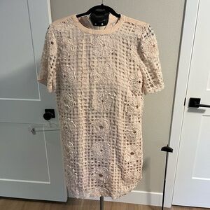 English Factory-Lattice Rosette Dress size M